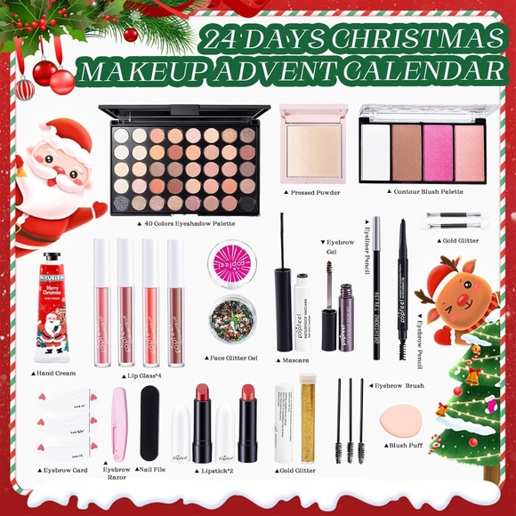 Makeup Advent Calendar 2025 for Women Teens Tweens - Picture 2 of 5